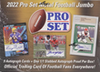 2022 Pro Set Metal Football - Seal 8 box Jumbo Case